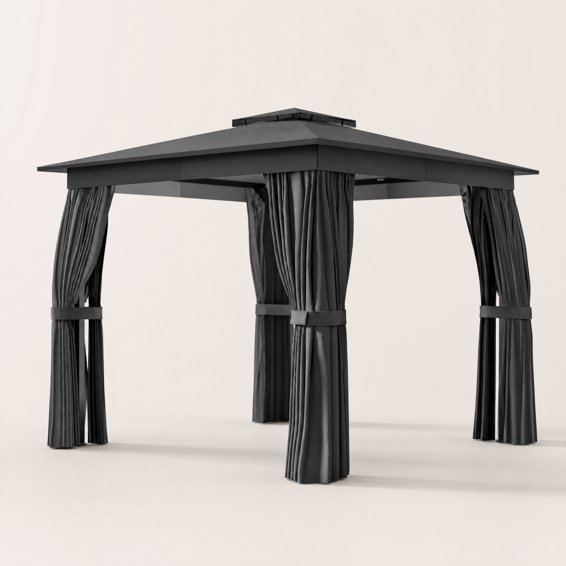 The Retreya Pavilion gazebo, three-quarter studio view